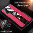 Samsung Galaxy A71 4G 6.7 inches Case, Car Magnetic Slim Ring Holder Rubber Bumper Kickstand Shockproof Back Cover (without Screen Protector)
