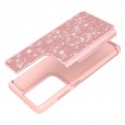 Samsung Galaxy A02S Bling Glitter Sparkly Design Hard PC Back Cover Wireless Charging Support Anti-scratch Shock-Absorption Case Cover 