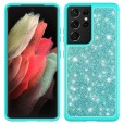 For T-Mobile TCL REVVL V+ 5G Case Glitter Bling Hybrid Shockproof Phone Cover