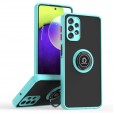 Candy Color Hybrid Armor Slim Magnetic Ring Kickstand Case Cover