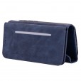 Samsung Galaxy Note8 Case,Retro Magnetic Leather Crossbag Card Holder Wallet Zipper Pocket Flip Kickstand with Wrist Strap / Shoulder Strap Phone