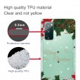 Samsung Galaxy A51 5G 6.5 inches Case,Merry Christmas Pattern Case Silcione Clear Protective Shockproof Cover