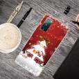Samsung Galaxy A71 5G 6.7 inches Case,Merry Christmas Pattern Case Silcione Clear Protective Shockproof Cover