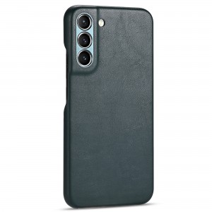 Premium Leather Retro Shockproof Protective Back Phone Case Cover, For Samsung Galaxy S22 Ultra