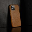 Premium Leather Retro Shockproof Protective Back Phone Case Cover