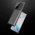 Samsung Galaxy Note20 Ultra (6.9 inch) Case ,Shockproof Rubber Soft Slim TPU Carbon Fiber Patterned Protector Back  Cover