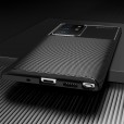 Samsung Galaxy Note20 Ultra (6.9 inch) Case ,Shockproof Rubber Soft Slim TPU Carbon Fiber Patterned Protector Back  Cover