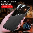 Samsung Galaxy A71 4G 6.7 inches Case,Shockproof Rubber Hybrid Leather Slim Back Protective Cover