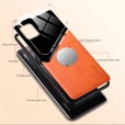 Samsung Galaxy Note10 & Note10 5G Case,Shockproof Rubber Hybrid Leather Slim Back Protective Cover
