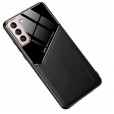 Samsung Galaxy S21 Plus 6.7 inches Case, Hybrid PC Good Touch Back Leather Shockproof Prtotective Slim Cover