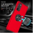 For Samsung Galaxy A02s Ring Case Magnet Cover