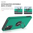 For A32 4G Magnetic Ring Stand PC+TPU Case Cover