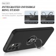 For A32 5G Magnetic Ring Stand PC+TPU Case Cover