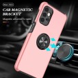 For A51 4G Magnetic Ring Stand PC+TPU Case Cover
