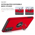 For S20FE/S20lite Magnetic Ring Stand PC+TPU Case Cover