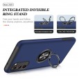 For Samsung Galaxy S21 Ultra Ring Case Stand Shockproof Magnet Cover