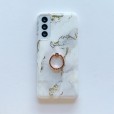 Samsung Galaxy S21 Plus 6.7 inches Case,Colorful Marble Slim Cover Shockproof Protective