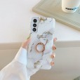 Samsung Galaxy S21 Plus 6.7 inches Case,Colorful Marble Slim Cover Shockproof Protective