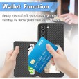 For Samsung Galaxy A20S Plain Color Flip Back Card Wallet Phone Case