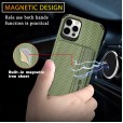 Fabric Kickstand Card Photo Slot Shockproof Case For iPhone 11 