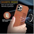 Fabric Kickstand Card Photo Slot Shockproof Case For iPhone 7plus / 8plus
