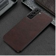 Samsung Galaxy S21 Plus 6.7 inches Case,Luxury Leather Litchi Grain Slim Protective Back Shell