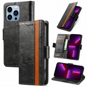Business Leather Flip Stand Card Slots Phone Case, For Samsung Galaxy S21 FE