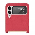 For Samsung Galaxy Z Flip 3 5G Leather TPU Card Holder Shockproof Case Cover