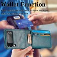PU Leather Card Slot with Display Slim Wallet Back Smartphone Case 