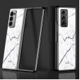 Electroplating Glass Marble Pattern Smartphone Case Cover 