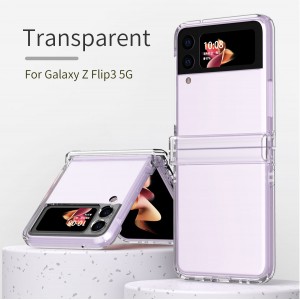 Anti-fall Candy Color Thin Fit Frosted Phone Case, For Samsung ZFlip4