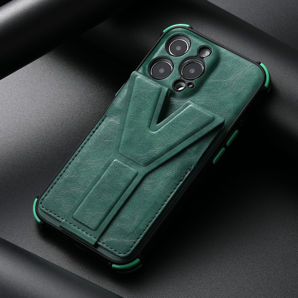 PU Leather with Card Slot and Stand Holder Smartphone Case