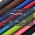 Shockproof Slim Fabric Cloth Hybrid Smartphone Case