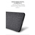 Shockproof Slim Fabric Cloth Hybrid Smartphone Case