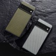 PU Leather Nylon Hybrid Shockproof Slim Back Matte Phone Case Cover