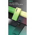 Gossy Hinge and Screen Full Protection Gradient Color Shell Membrane Phone Case Cover