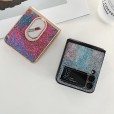 Luxury Glitter Diamond Ring Holder Mirror Phone Case