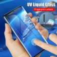 [1 Pack] Galaxy Note10 Plus Screen Protector,UV Liquid Tempered Glass Anti-scratch Full Glue Screen Protector Film For Samsung Galaxy Note10 Plus , Clear