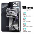 Samsung Galaxy S21 Plus 6.7 inches Hydrogel Film,Front + Back Full Protector Covered Screen Protector