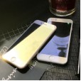 iPhone 12 & iPhone12 Pro (6.1 inches)  2020 Release,Colorful Mirror Beauty Makeup Tempered Glass Film Full Screen Protector