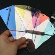 iPhone XR 6.1 inches,Colorful Mirror Beauty Makeup Tempered Glass Film Full Screen Protector