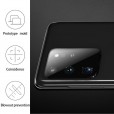 [1 Pack] Samsung Note 20 Ultra Camera Lens Protector,Titanium Alloy Rimmed HD Clear Anti-Scratch Anti-Fingerprint Tempered Glass Camera Protector for Samsung Note 20 Ultra,Black