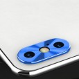 iPhone X 5.8 inches Camera Protector Case ,Colorful Aluminium Camera Lens Protector Shockproof Full Protective Cover