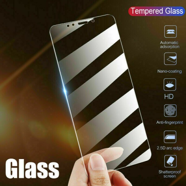 HD Full Screen Protector Tempered Glass 9H Hardness Anti-Fingerprint Shockproof Quality