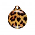 Apple Airtag Tacker 2021 Case Kaychain, Cute Marble/Leopord Print Silicone Anti-Lost Cover For Pets/Keys/Luggage